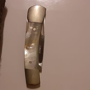 Beautiful Embry lock blade w mother of pearl handle